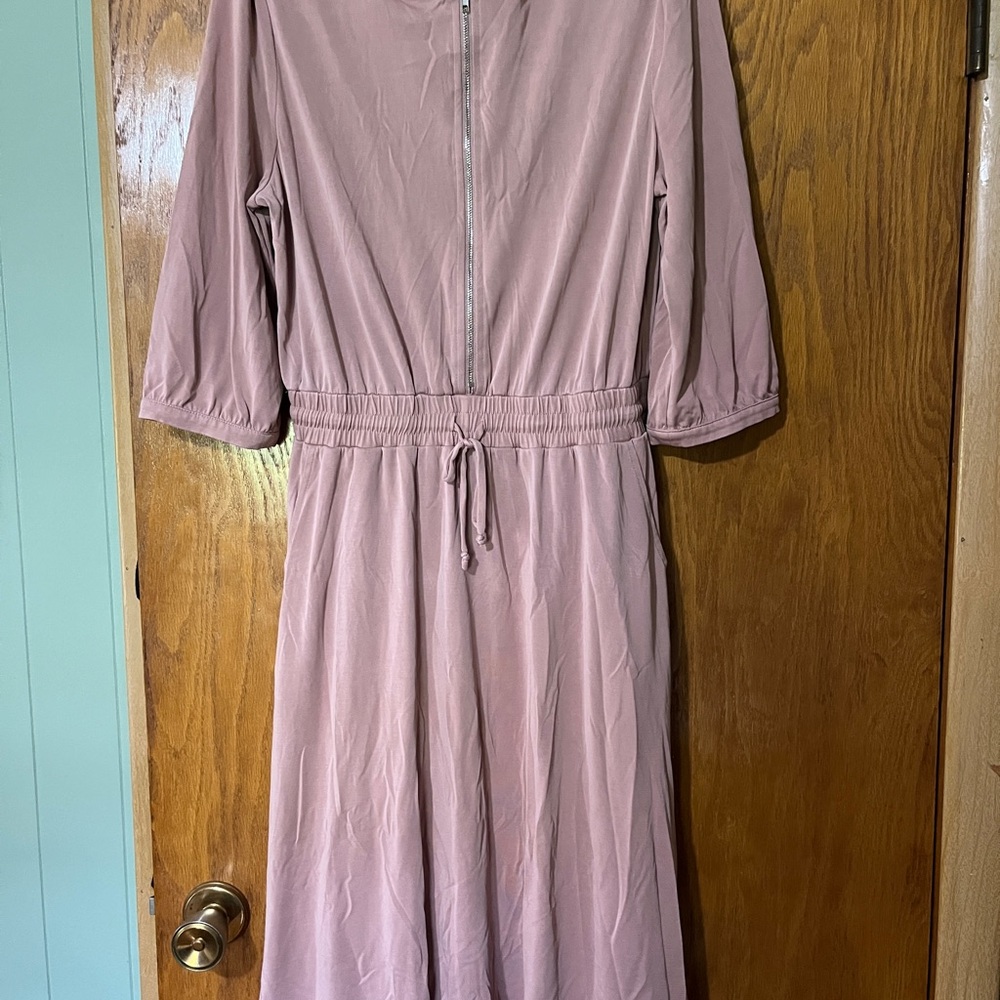Inherit Co Etta 3/4 Sleeve Midi Dress